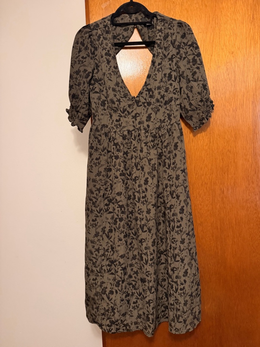 Disturbia floral open back summer dress